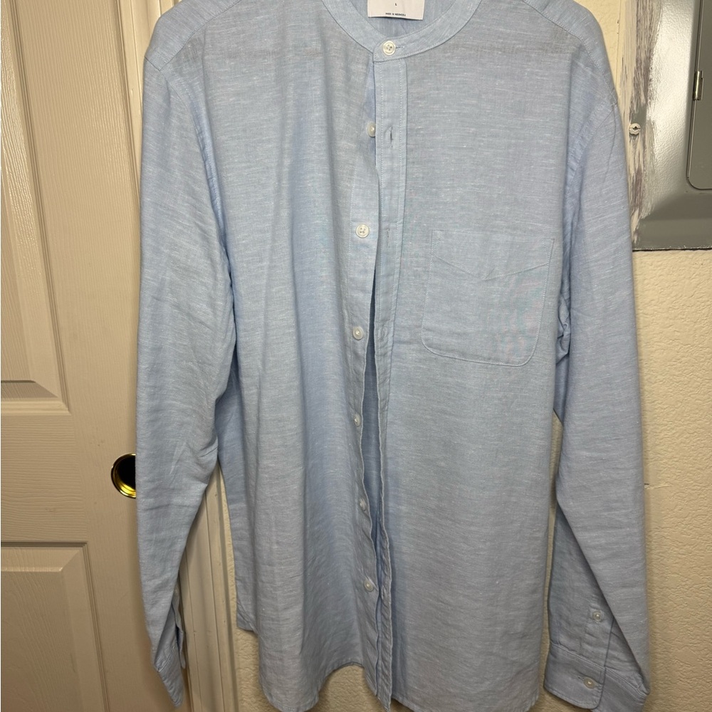 Old navy Light Blue Button-Up Shirt
